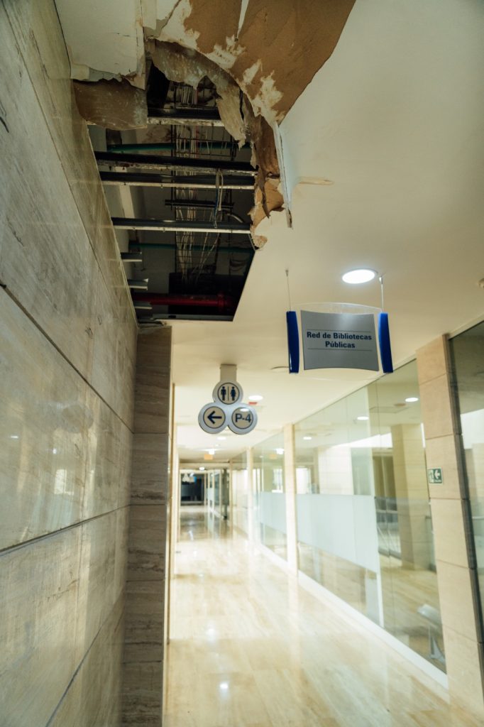 Remodelación general de la Biblioteca Nacional Pedro Henríquez Ureña.