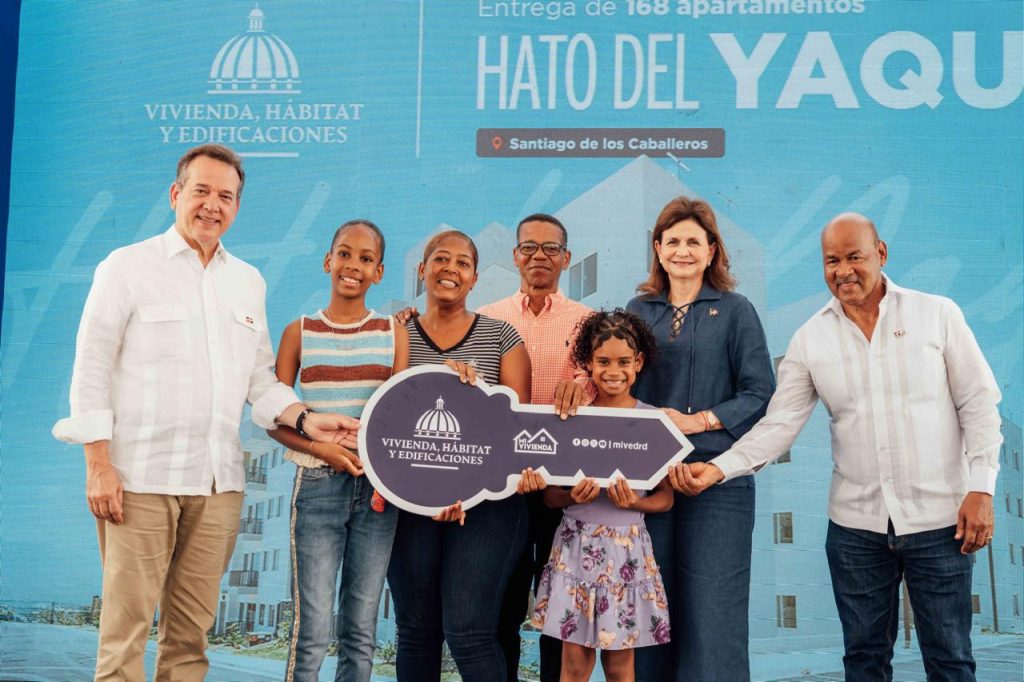 El proyecto Mi Vivienda Hato del Yaque se levanta sobre una superficie de cerca 297 mil metros cuadrados.