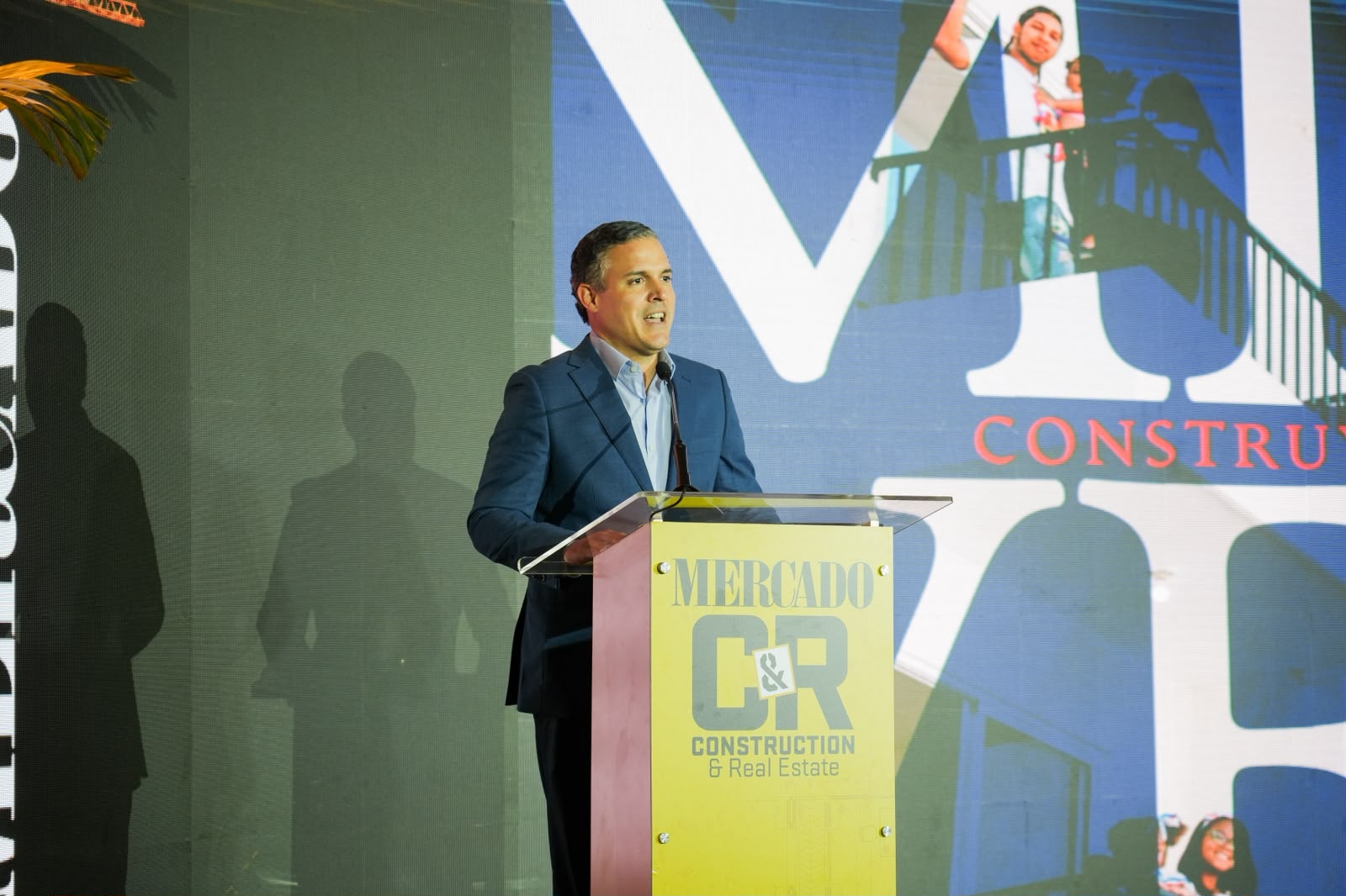 El ministro Jean Luis Rodríguez, en el Construction & Real Estate Summit 2026.